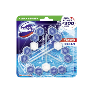 Domestos Kostka koszyczek wc Power 5 ocean 3x55g