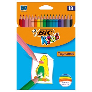 Bic kredki tropicolor 18 szt