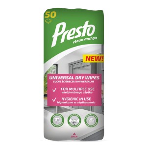 Presto ściereczki suche uniwersalne 50 szt.