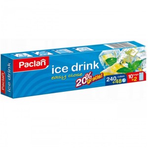 Paclan woreczki do lodu samozamykające 12szt